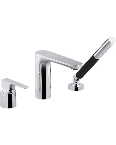 Смеситель для ванны Jacob Delafon Aleo+ E72330-CP Хром