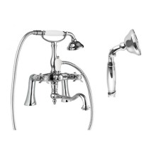 Смеситель на борт ванны с ручным душем, шлангом 150 см CEZARES LORD-PBV2-01-M