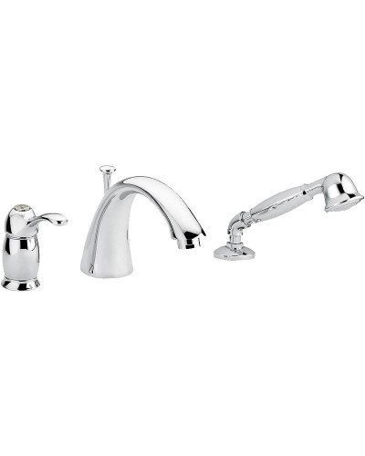 Смеситель на борт ванны Migliore Lem 25874 Хром