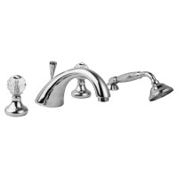 Смеситель на борт ванной с ручным выдвижным душем CEZARES ATLANTIS-BVD-01-Sw/M