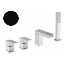 Смеситель на борт ванны на 4 отверстия CEZARES UNIKA-BVD4-NOP