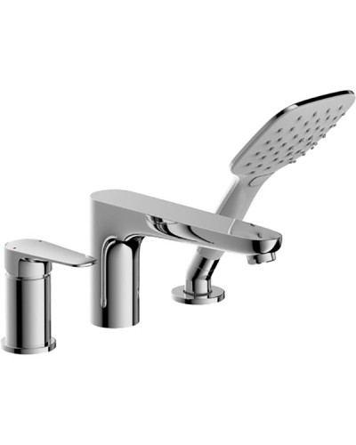 Смеситель на борт ванны Bravat Iguassu F5173218CP-1-RUS Хром