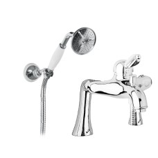 Смеситель на борт ванны с ручным душем CEZARES ELITE-PBVM-01-Bi