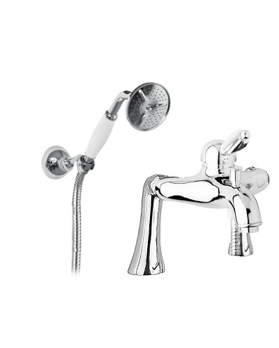 Смеситель на борт ванны с ручным душем CEZARES ELITE-PBVM-01-Bi