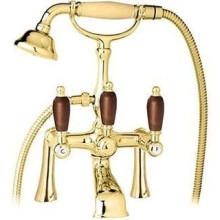 Смеситель на борт ванны с ручным душем CEZARES FIRST-PBV-03/24-Nc