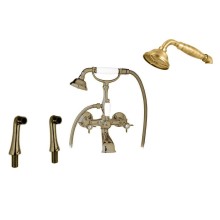 Смеситель на борт ванны с ручным душем, шлангом 150 см CEZARES LORD-PBV-02-M