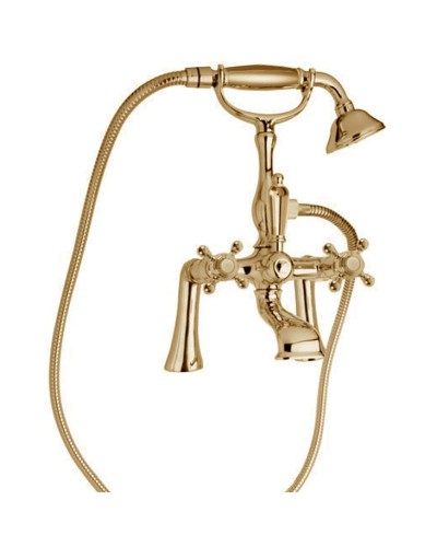 Смеситель на борт ванны с ручным душем, шлангом 150 см CEZARES GOLF-PBV-03/24-M