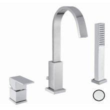 Смеситель на борт ванны на 3 отверстия CEZARES UNIKA-BVD3-BIO