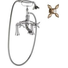 Смеситель на борт ванны с ручным душем CEZARES ATLANTIS-NOSTALGIA-PBV-02