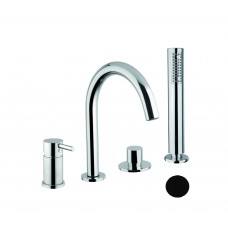 Смеситель на борт ванны на 4 отверстия CEZARES TINK-BVDM4-NOP