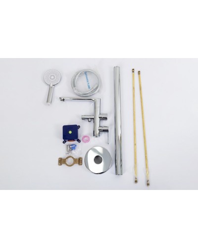 Напольный смеситель для ванны и душа, однорычажный с ручным душем CEZARES LUX-VDP-01