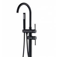 Смеситель напольный RIMERO RM880BL (Черный матовый)