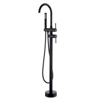 Смеситель напольный RIMERO RM880BL (Черный матовый)