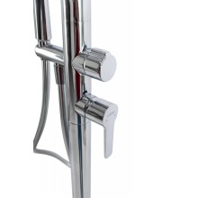 Напольный смеситель для ванны и душа, однорычажный с ручным душем CEZARES LUX-VDP-01