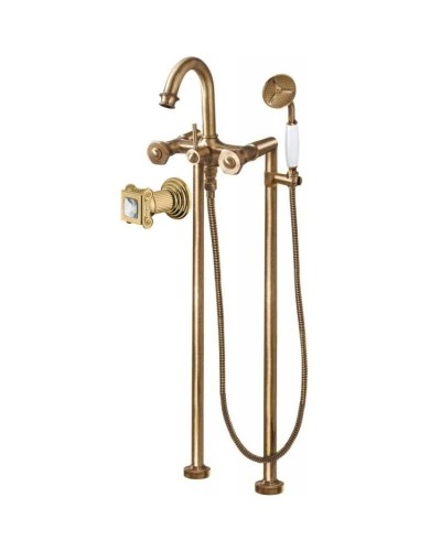 Смеситель напольный для ванны Cezares APHRODITE-VDP-02-SW