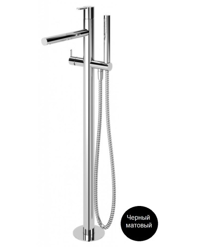 Напольный смеситель для ванны и душа CEZARES LEAF-VDP-NOP