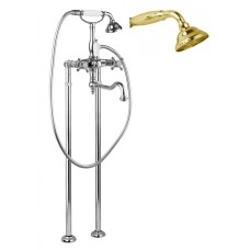 Напольный смеситель для ванны с поворотным изливом CEZARES GOLF-VDP2-03/24-M