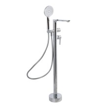 Напольный смеситель для ванны и душа, однорычажный с ручным душем CEZARES LUX-VDP-01