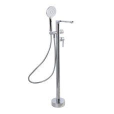 Напольный смеситель для ванны и душа, однорычажный с ручным душем CEZARES LUX-VDP-01