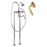 Напольный смеситель для ванны с поворотным изливом CEZARES NOSTALGIA-VDP2-02-M