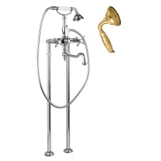 Напольный смеситель для ванны с поворотным изливом CEZARES NOSTALGIA-VDP2-02-M