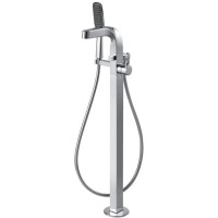 Смеситель напольный для ванны Bravat Wave F674108C-B