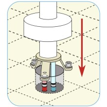 Смеситель напольный для ванны Timo Saona 2300/16Y-CR