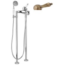 Напольный смеситель для ванны с ручным душем CEZARES ELITE-VDPM-02-M