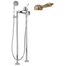 Напольный смеситель для ванны с ручным душем CEZARES ELITE-VDPM-02-M