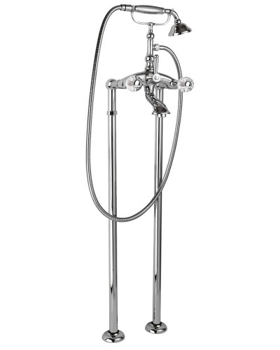 Напольный смеситель для ванны с ручным душем CEZARES ATLANTIS-VDP-01-Sw/M