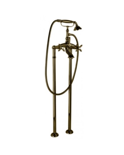 Напольный смеситель для ванны с ручным душем и шлангом 150 см CEZARES NOSTALGIA-VDP-02-M