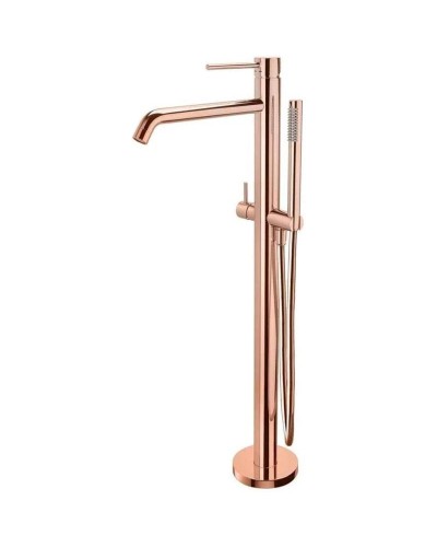 Смеситель напольный для ванны Paffoni Light LIG032ROSE