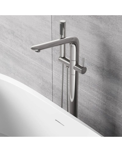 Смеситель напольный для ванны NT Bagno Longi NT48031