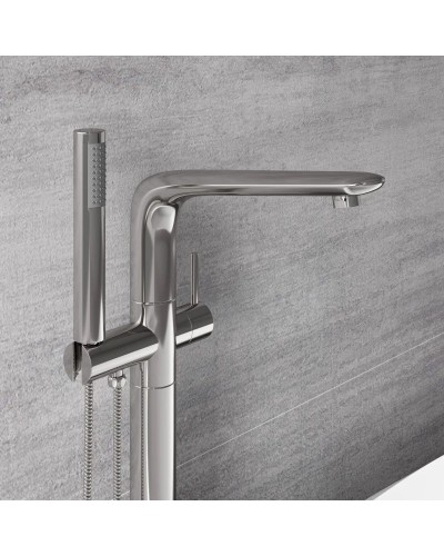 Смеситель напольный для ванны NT Bagno Longi NT48031