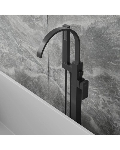 Смеситель напольный для ванны NT Bagno Nera B NT42031