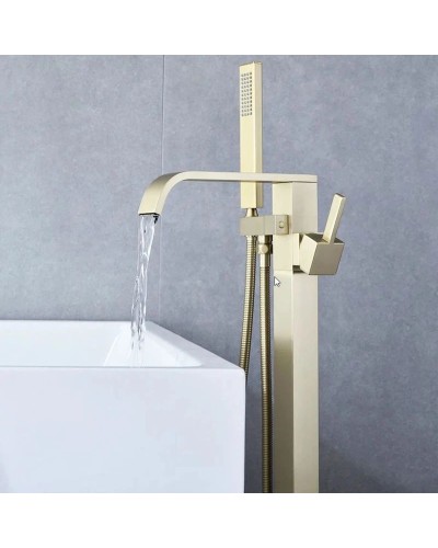 Смеситель напольный для ванны Rea Carat REA-B6522