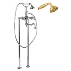 Напольный смеситель для ванны с поворотным изливом CEZARES GOLF-VDP2-02-M