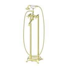 Смеситель для ванны напольного монтажа WONZON & WOGHAND, Глянцевое золото (WW-88649020-PG)