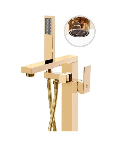 Смеситель напольный для ванны Grocenberg GB800GO