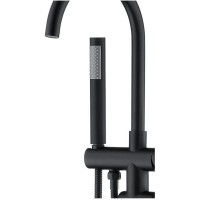 Смеситель напольный для ванны Grocenberg GB900BL