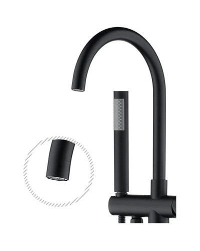 Смеситель напольный для ванны Grocenberg GB900BL