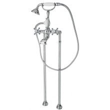 Напольный смеситель для ванны с ручным душем, шлангом 150 см CEZARES GOLF-VDP-01-Bi