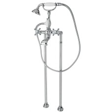 Напольный смеситель для ванны с ручным душем, шлангом 150 см CEZARES GOLF-VDP-01-Bi