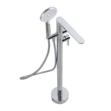 Напольный смеситель для ванны и душа, однорычажный с ручным душем CEZARES LUX-VDP-01