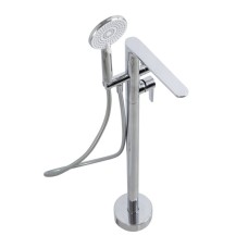 Напольный смеситель для ванны и душа, однорычажный с ручным душем CEZARES LUX-VDP-01