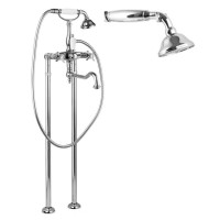 Напольный смеситель для ванны с поворотным изливом CEZARES LORD-VDP2-01-M