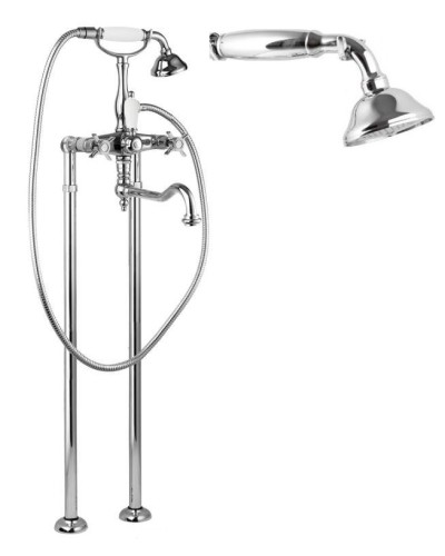 Напольный смеситель для ванны с поворотным изливом CEZARES LORD-VDP2-01-M