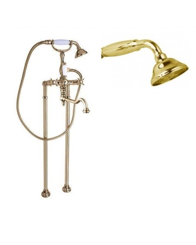 Напольный смеситель для ванны с поворотным изливом CEZARES LORD-VDP2-03/24-M