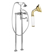 Напольный смеситель для ванны с поворотным изливом CEZARES GOLF-VDP2-03/24-Bi