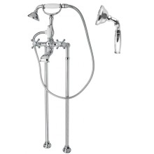 Напольный смеситель для ванны с ручным душем, шлангом 150 см CEZARES GOLF-VDP-01-M